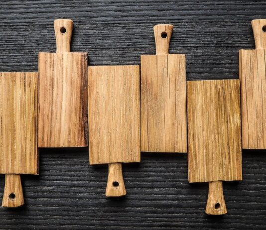 stojak na deski do krojenia